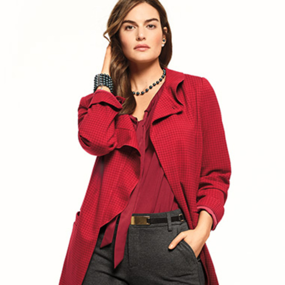 Cabi Houndstooth Celebration Jacket 